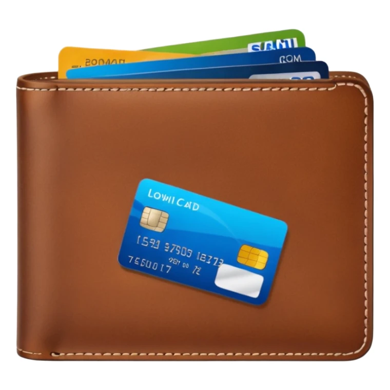 portefeuille avec billet et carte bancaire sticker