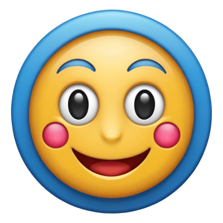 emoji de selo verificado do instagram, círculo azul, check branco no centro, estilo emoji oficial, fundo limpo, alta qualidade sticker