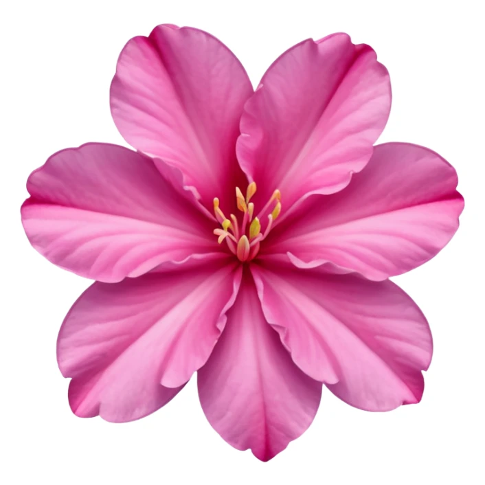 Azalea flower sticker