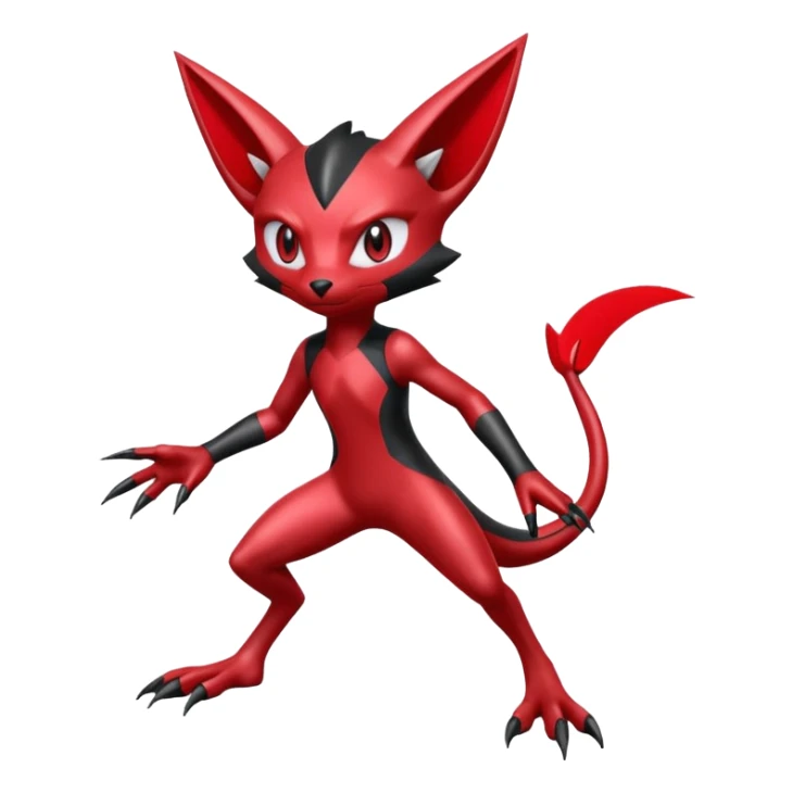 Scizor-Sneasel-fusion (full body) sticker