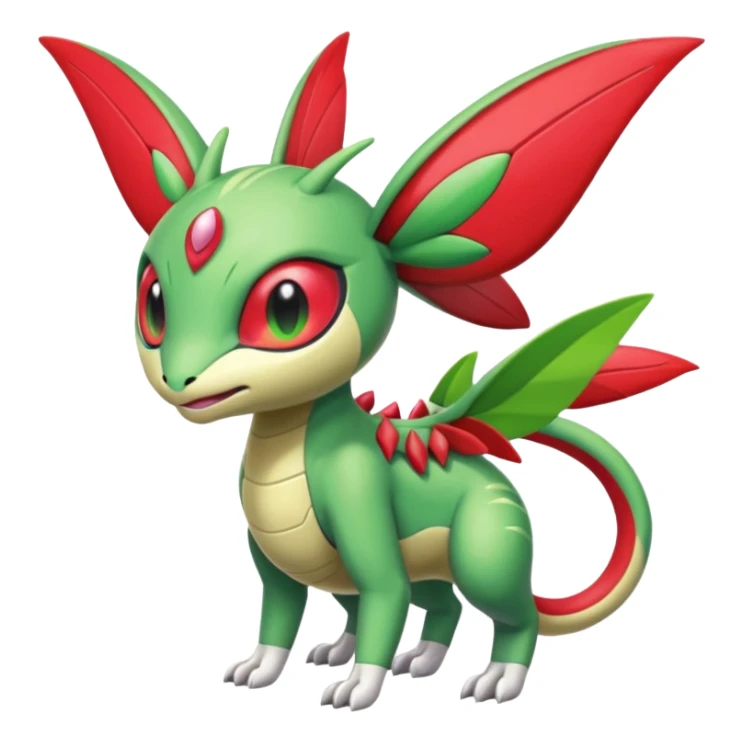 Meloetta-Flygon-Vibrava-Genesect-Gatomon-Pteromon-hybrid sticker