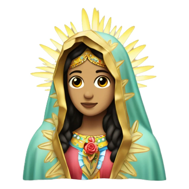 Virgin of Guadalupe ￼ yes sticker