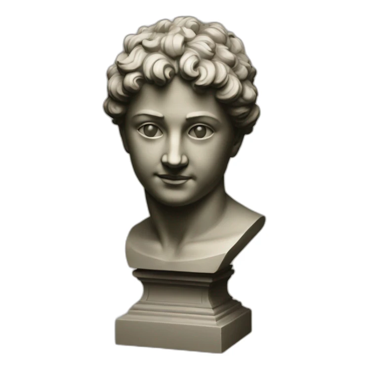 Statue antique sticker