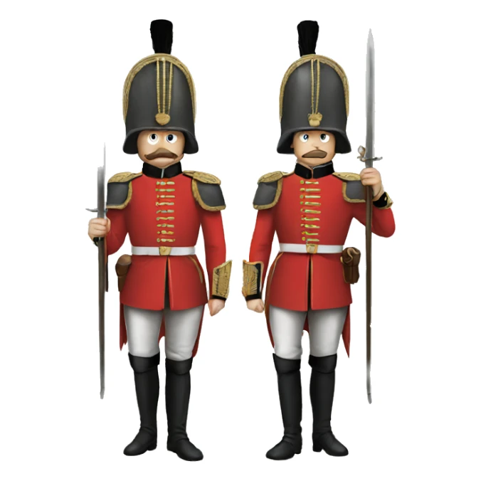 Royal guards of great britain  sticker