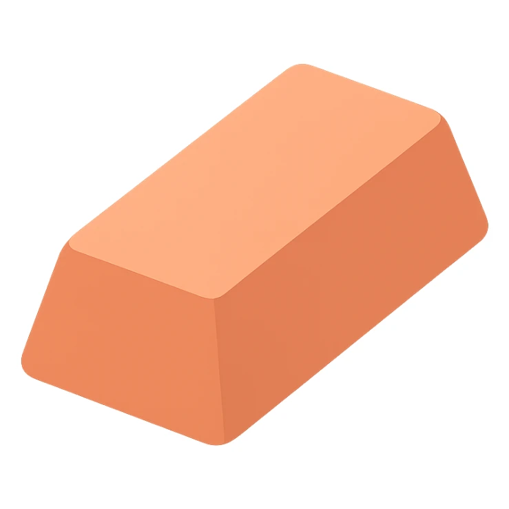 one copper ingot sticker