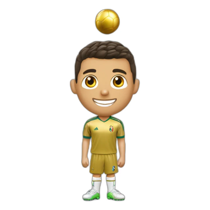 cristiano ronaldo 8 ballons d'or sticker
