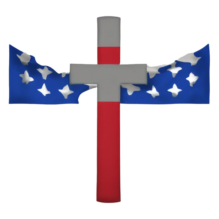 bandera cruz de borgoña sticker