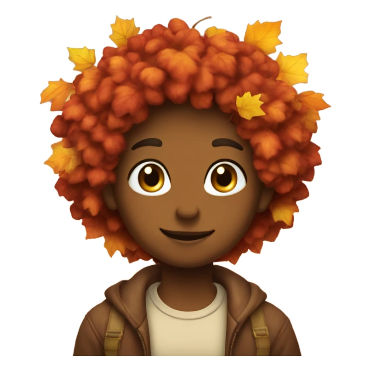 Heart of the autumn colors  sticker