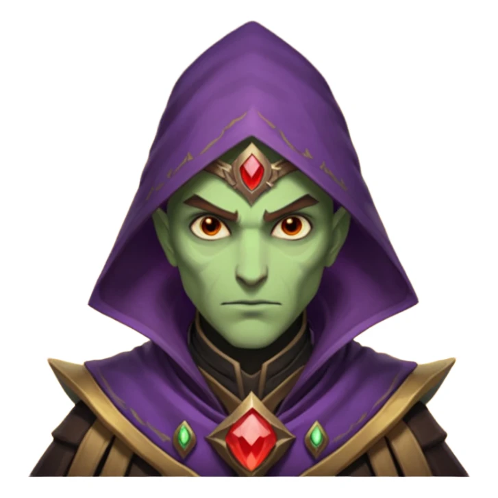 warlock from dota 2 and text above "fak naxuy" sticker
