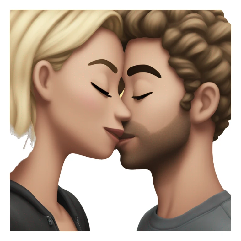 Me kissing my gf  sticker