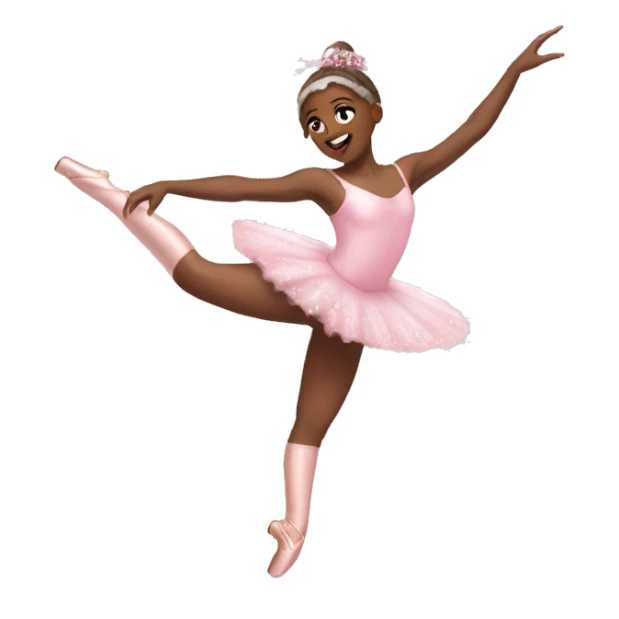 Pink Ballet Aesthetic Christmas sticker