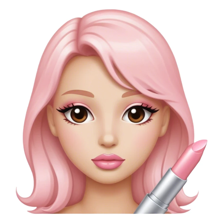 two faced cosmetics lipgloss light pink aesthetic coquette sticker