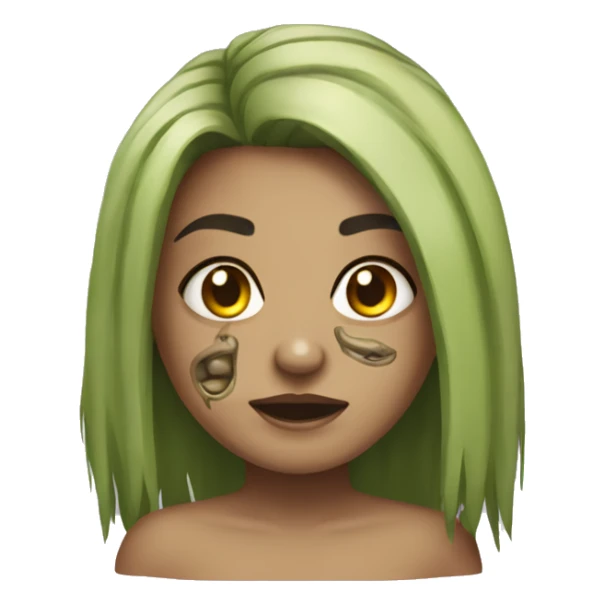 garota zumbi loira de cabelo curto sticker