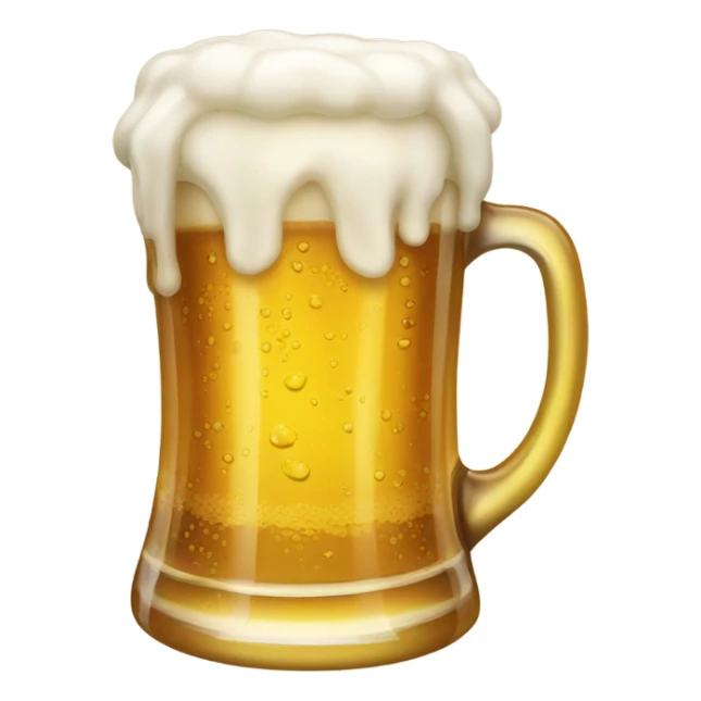 clink glasses of beer  sticker