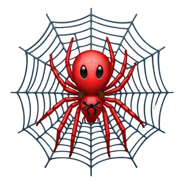 ❤️ add spiderwebs on this emojis , don't add spider sticker