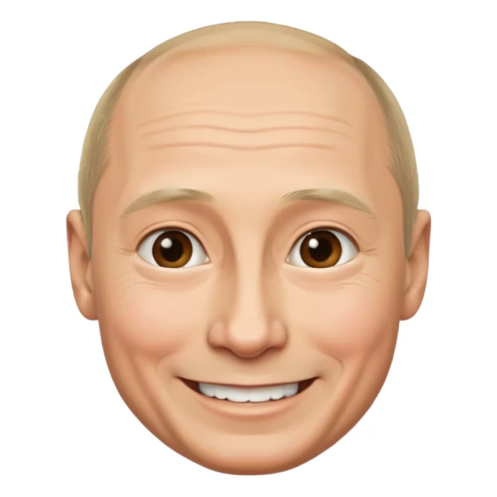 Emoji of Vladimir Putin sticker