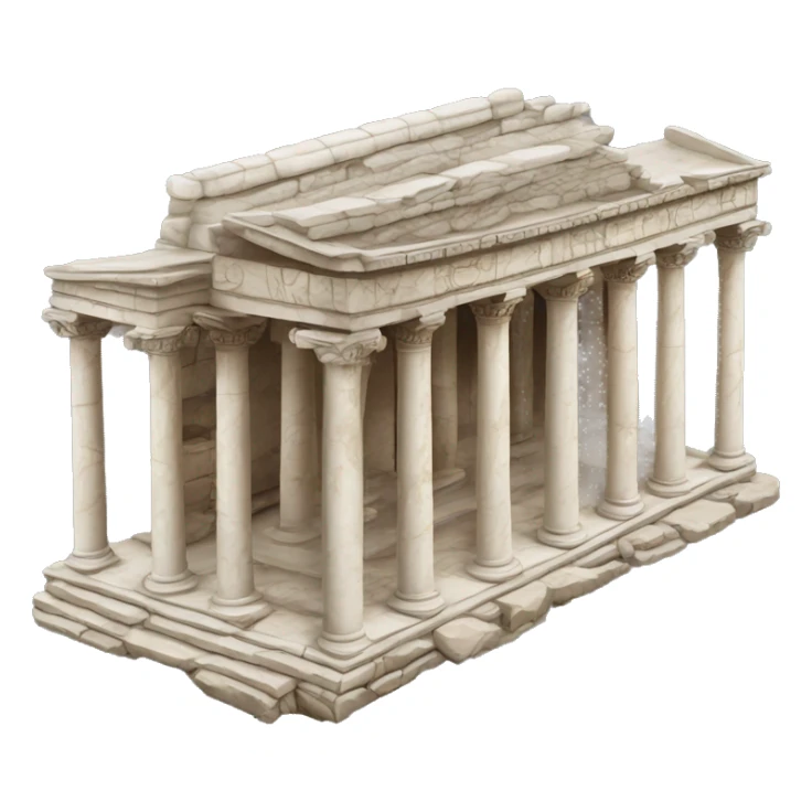 Ephesus temple of Artemis monument ruins sticker