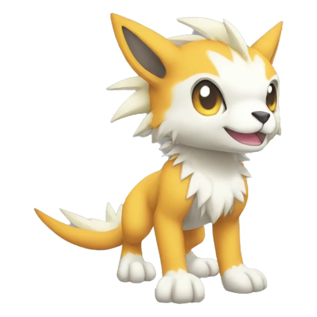 cute cool Digimon-Fakemon-animal full body sticker