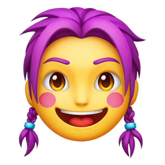 I want a Jinx themed emoji sticker