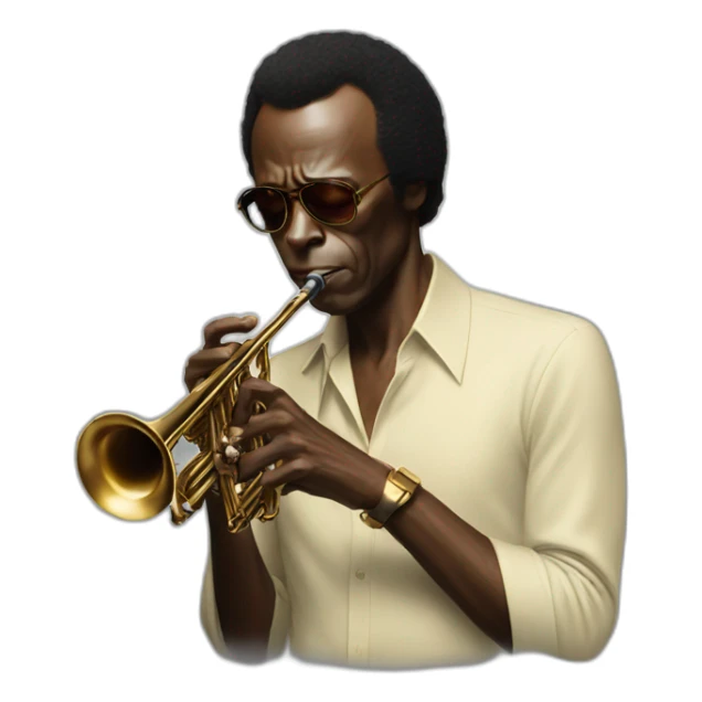 miles davis sticker
