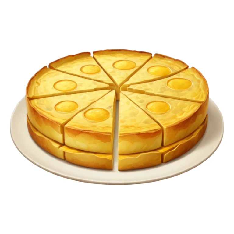 traditional spanish omelette sticker