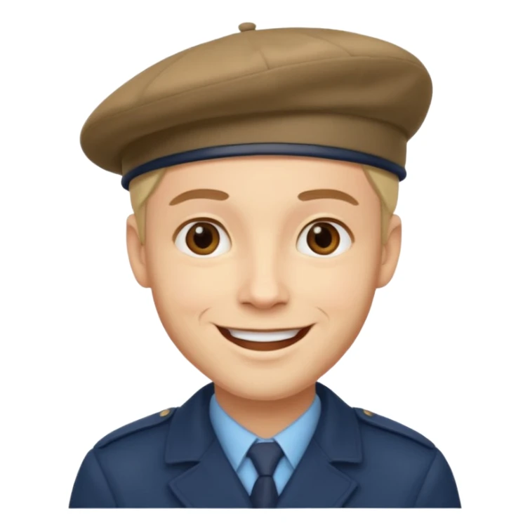 claude french man sticker