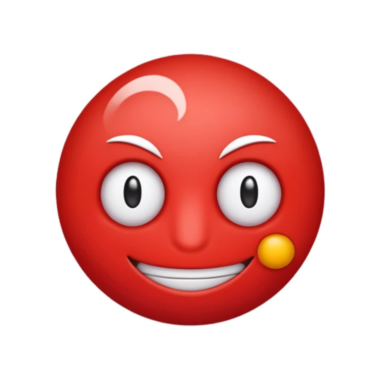 Discord emoji with text CORRIGIDO in uppercase, theme of correction, vibrant red background, legible font, eye-catching visual sticker