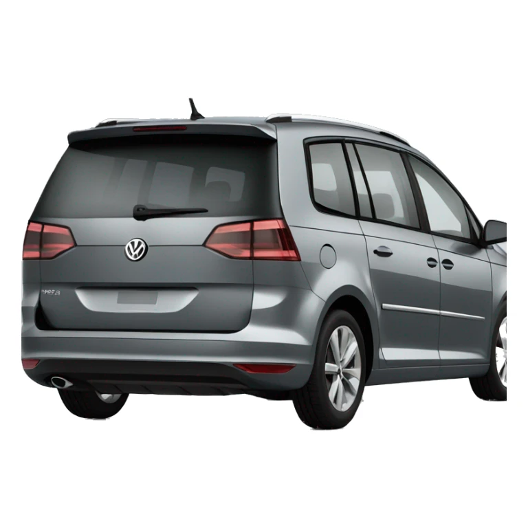 Volkswagen touran grise foncé  sticker