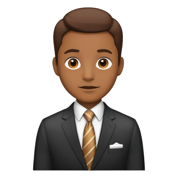 caca en costume bien habillé  sticker