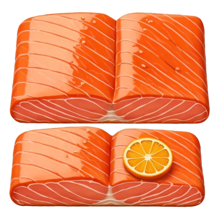 Salmone al forno sticker