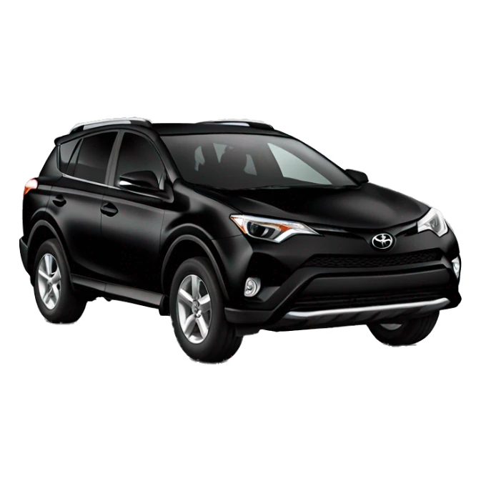 toyota rav4 black car sticker