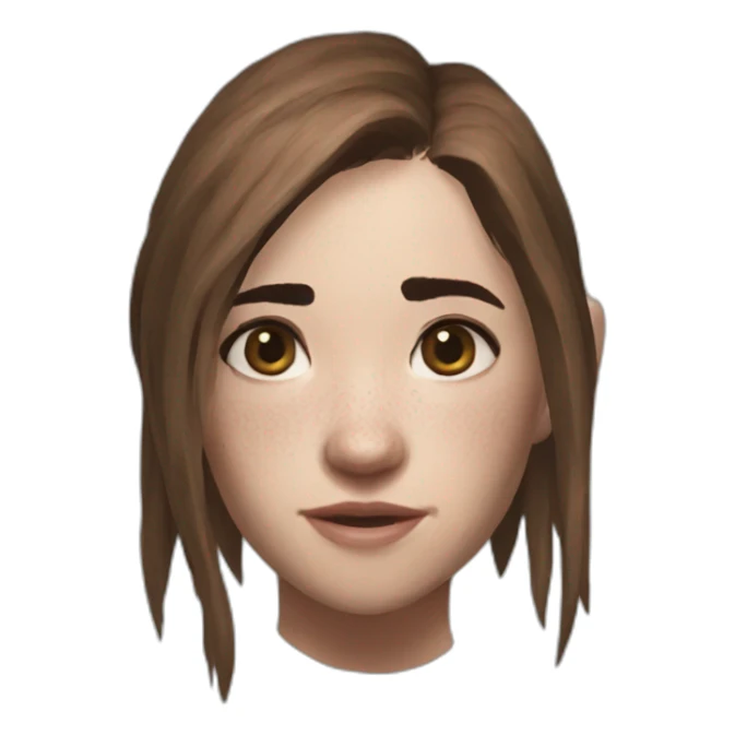 last of us ellie sticker