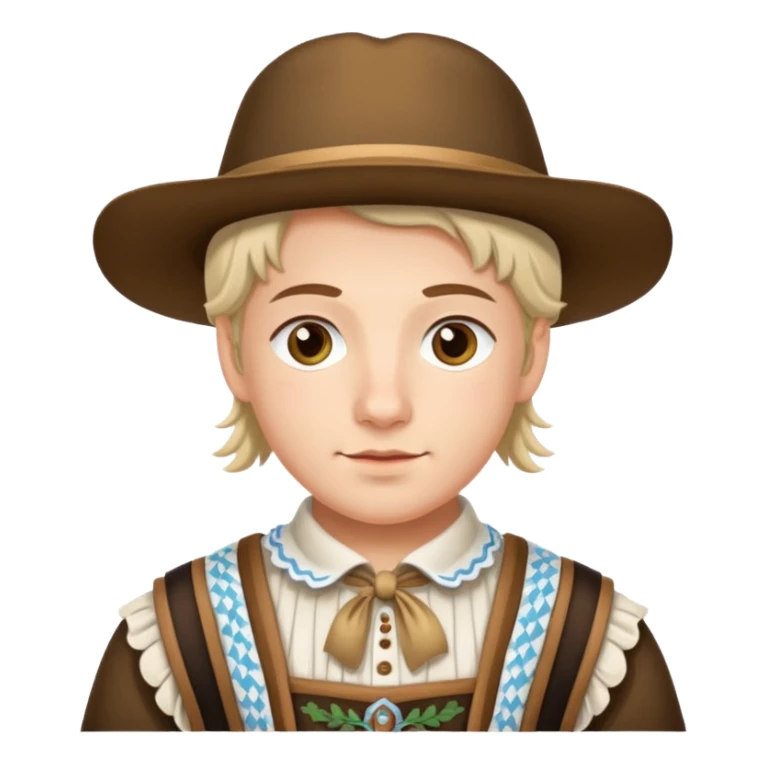 Wearing a Bavariantt Ty costume sticker