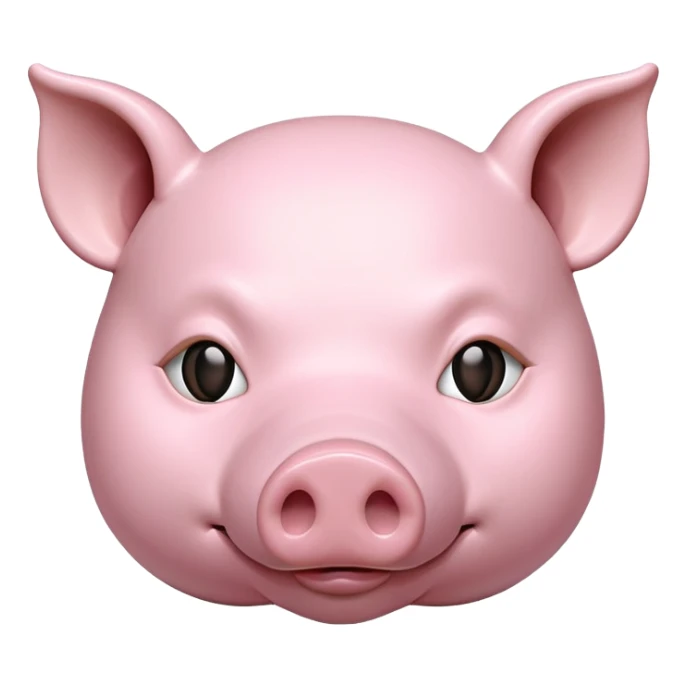   mask of monalisa as a pig sticker
