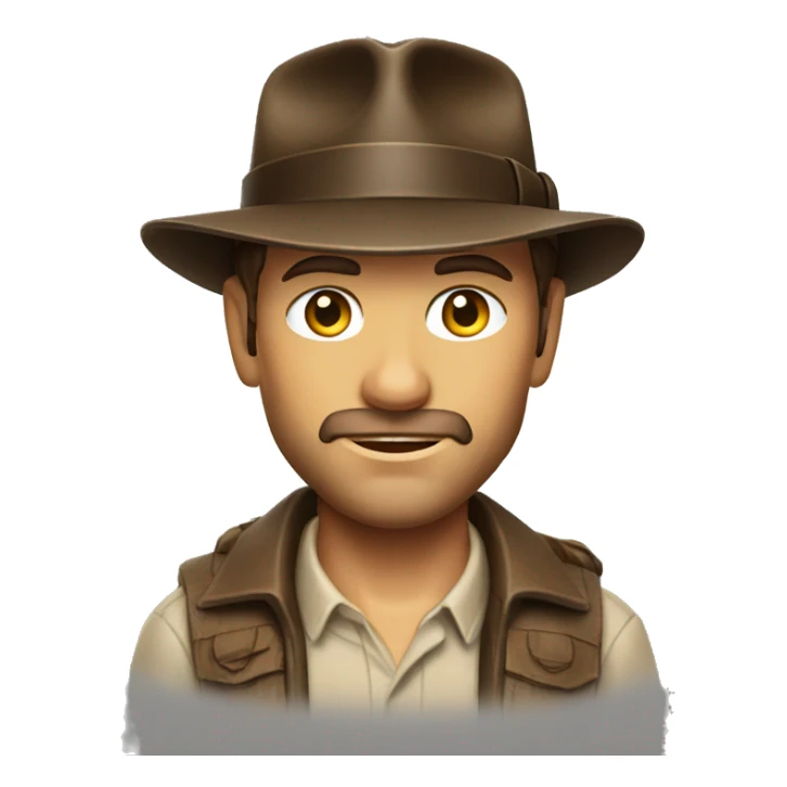 Indiana jones futurista sticker