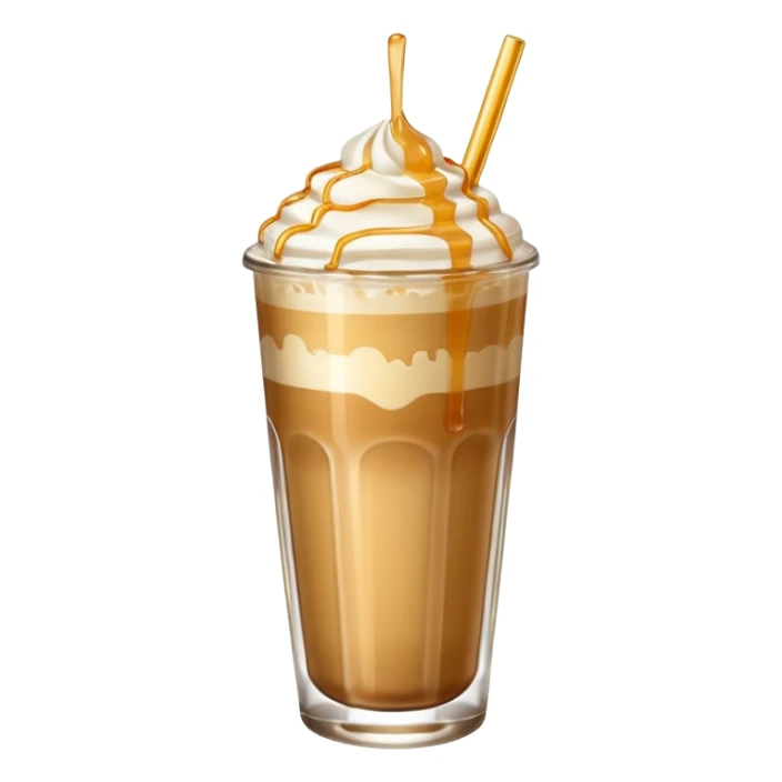 Ice latte honey salt non whipping  sticker