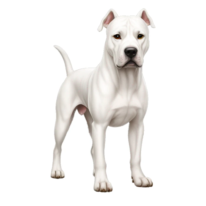Dogo Argentino Dog Breed Full Body sticker