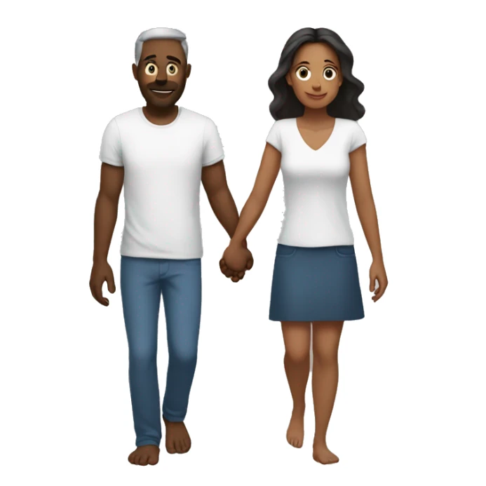 Holding hands with my wife  sticker