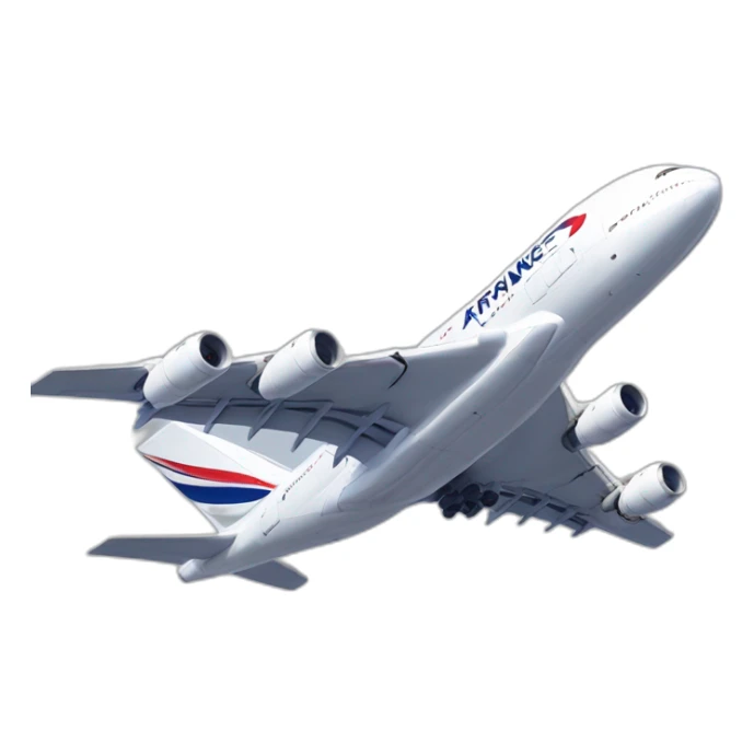 airbus a380 airfrance sticker