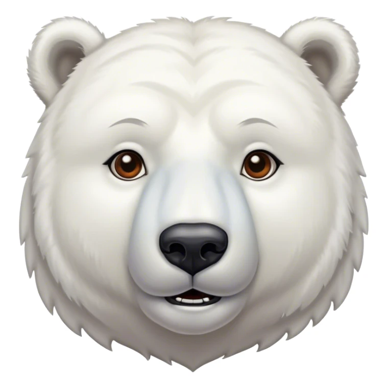 Italian polar bear sticker