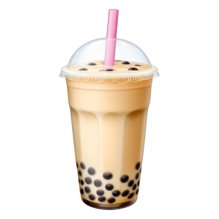 Bubble tea sticker