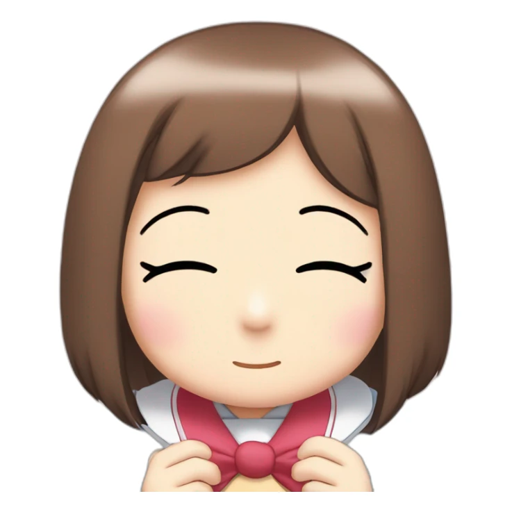 Doraemon kiss Minamoto Shizuka sticker