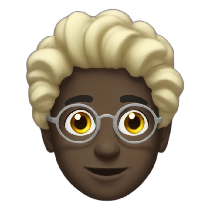 Bukayo Saka with stars for eyes sticker