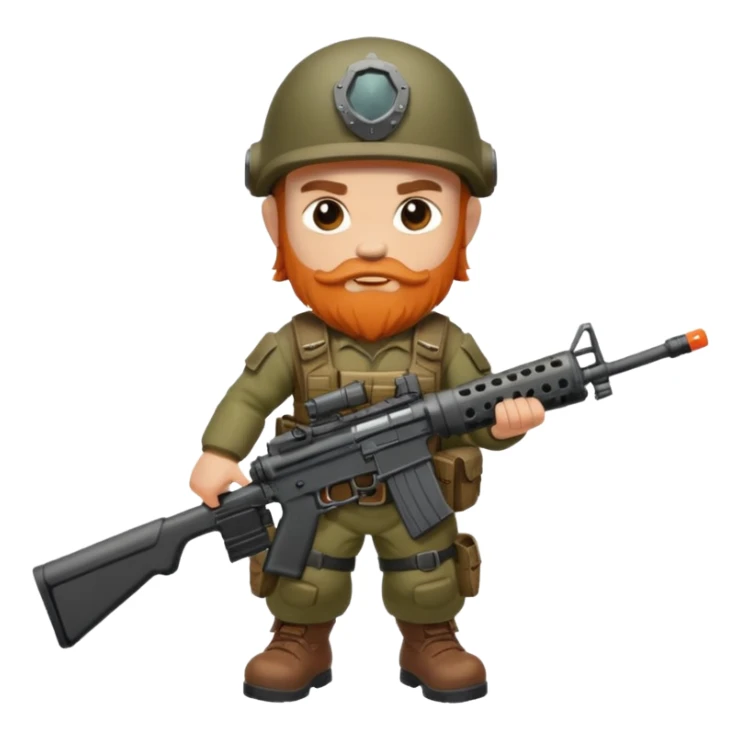 Call of duty dwarf ar-15 sticker