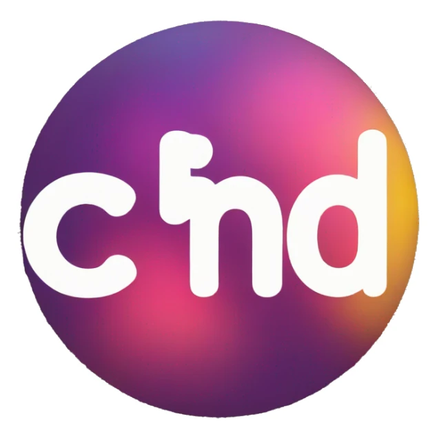 music festival logo with the letters "CTND" sticker