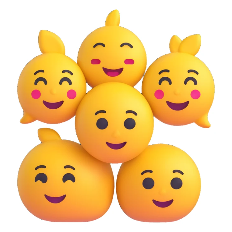 Emojis ass sitting on another emojis face like a girl and guy sticker