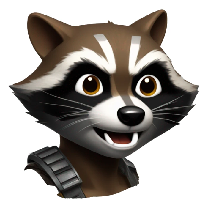 Rocket Raccoon from Marvel Rivals sticker
