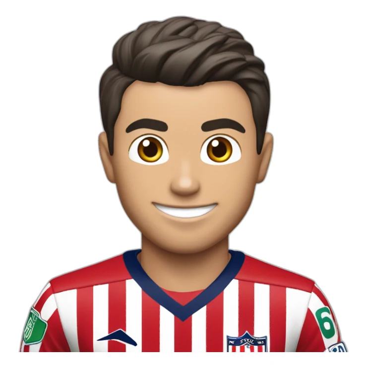 Quiero a cristiano ronaldo con camiseta de las chivas del Guadalajara sticker