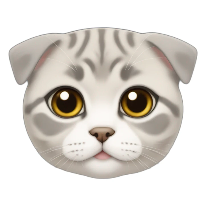 British short hair scottish fold sticker