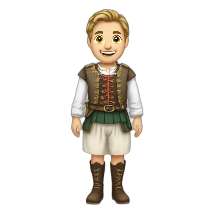 Tracht bayern platteln sticker